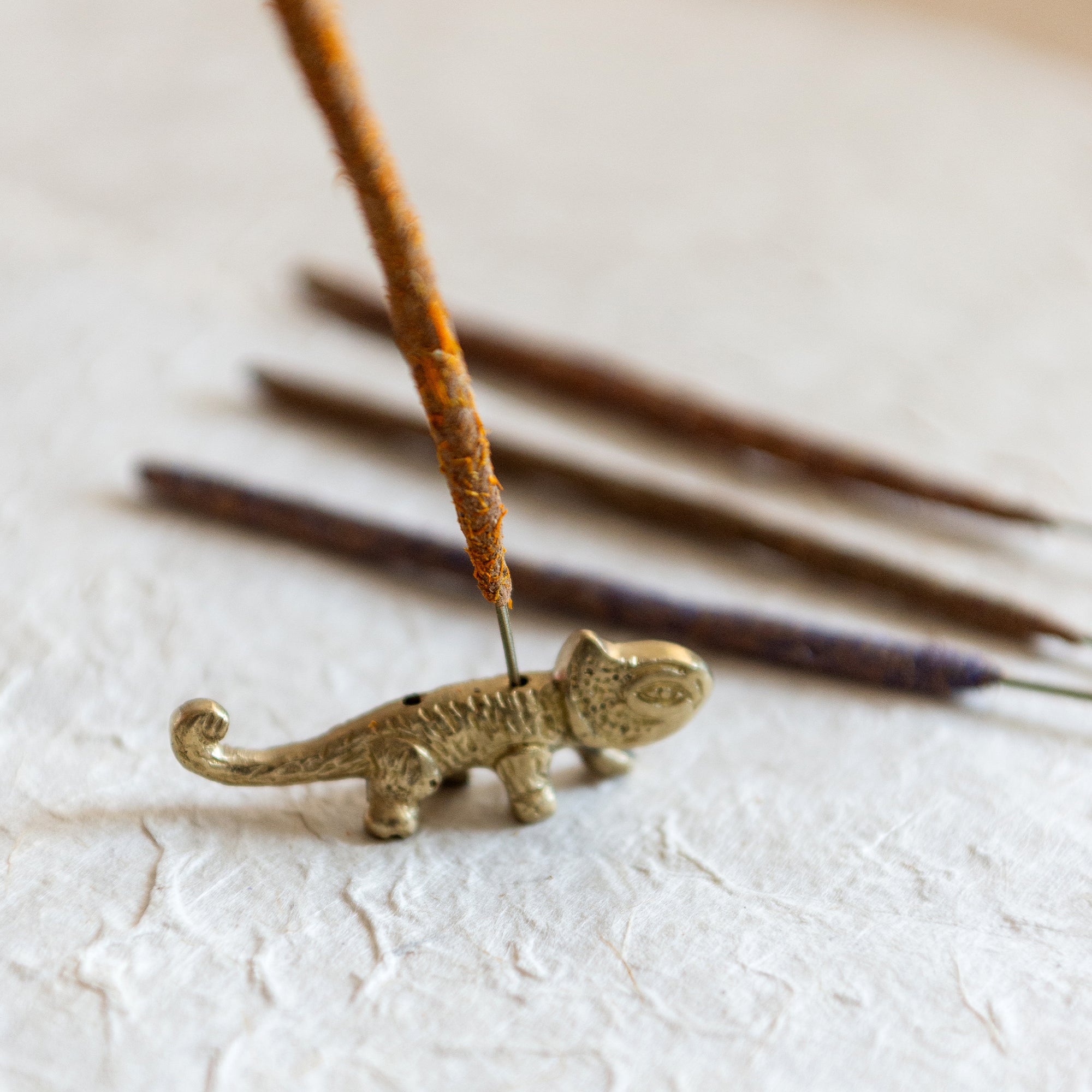 Chameleon Incense Stick Holder