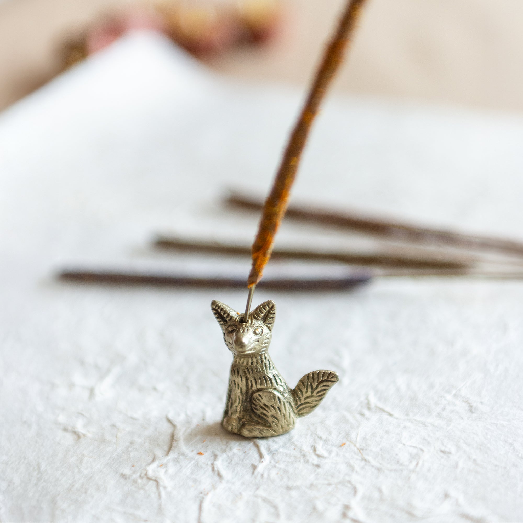 Fox Incense Stick Holder