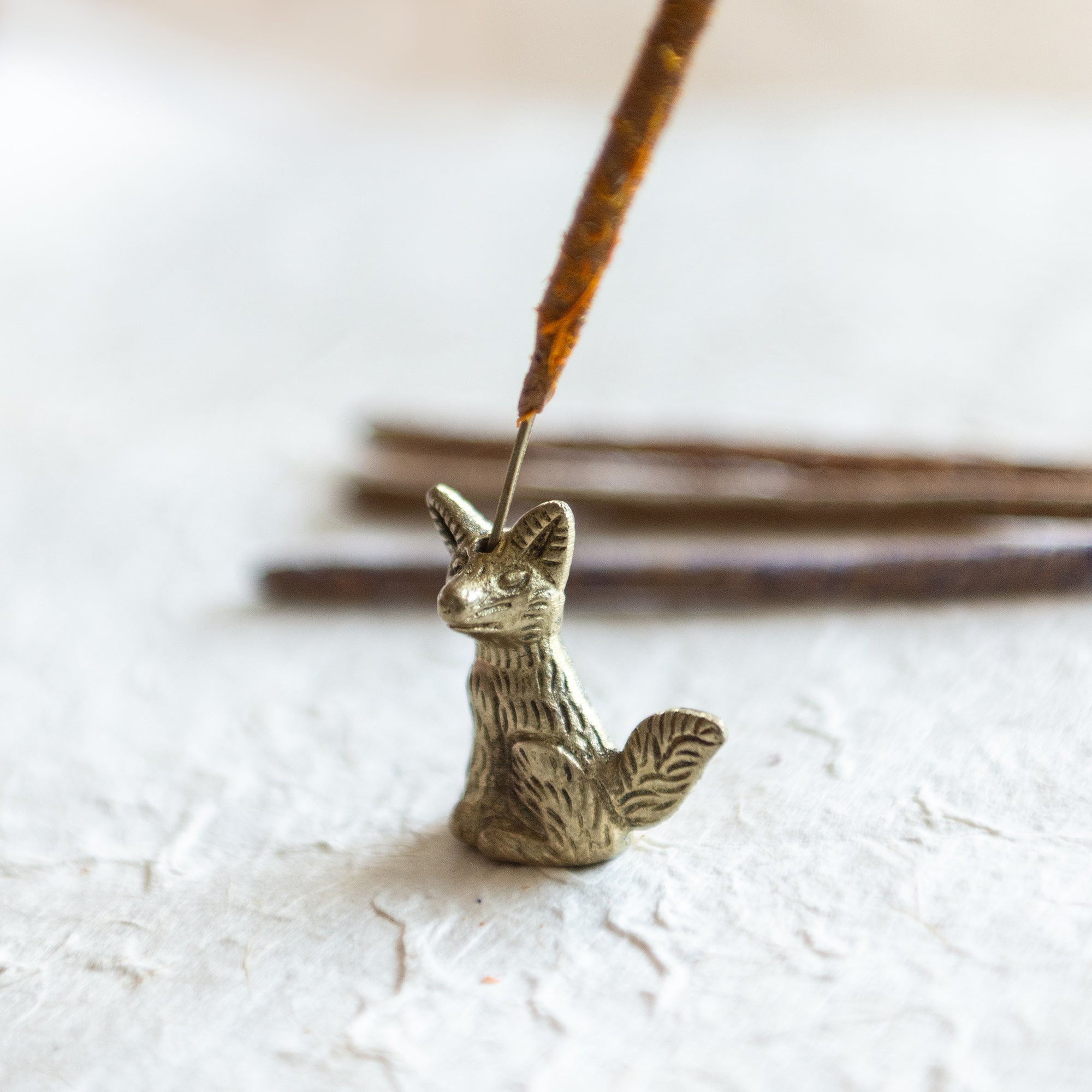 Fox Incense Stick Holder