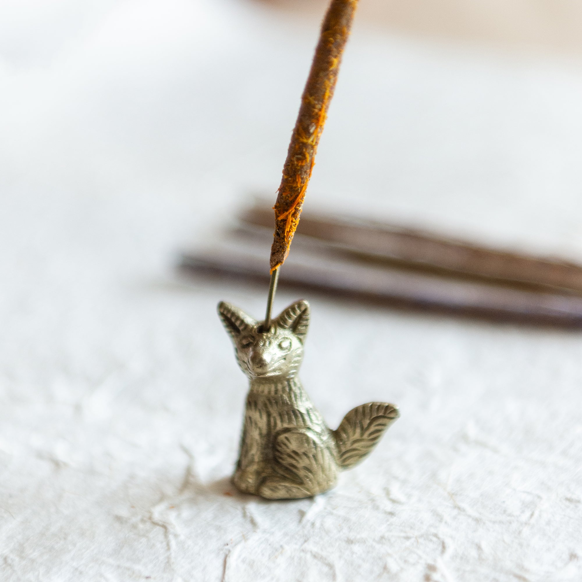 Fox Incense Stick Holder