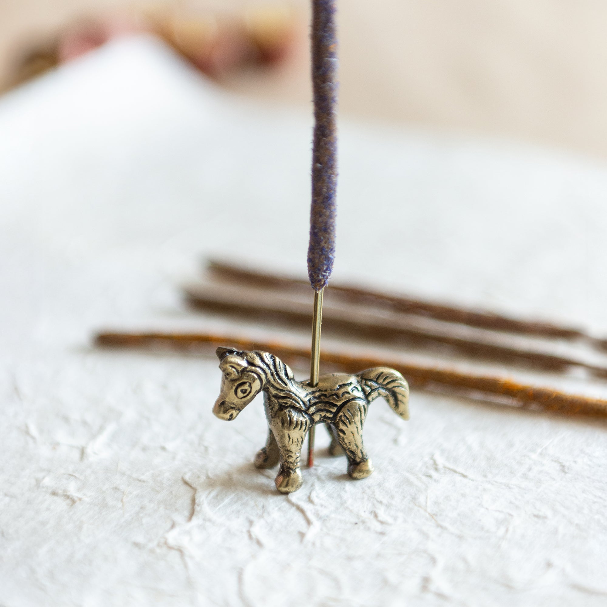 Horse Incense Stick Holder