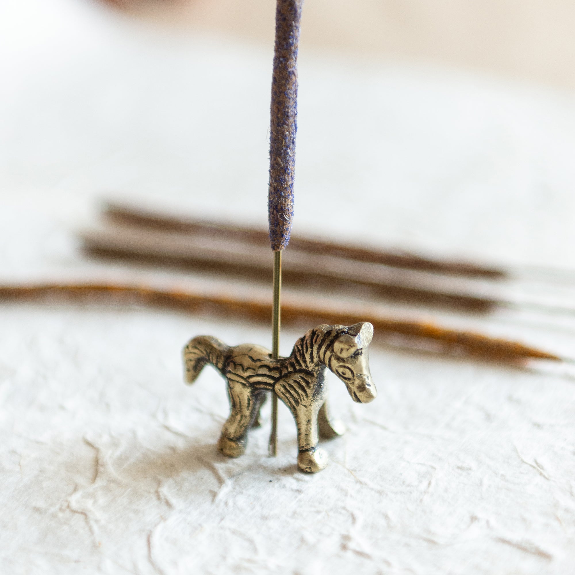 Horse Incense Stick Holder