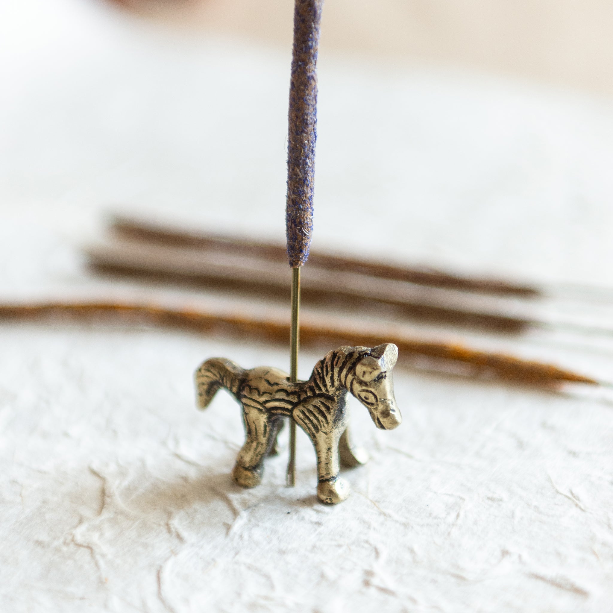 Horse Incense Stick Holder