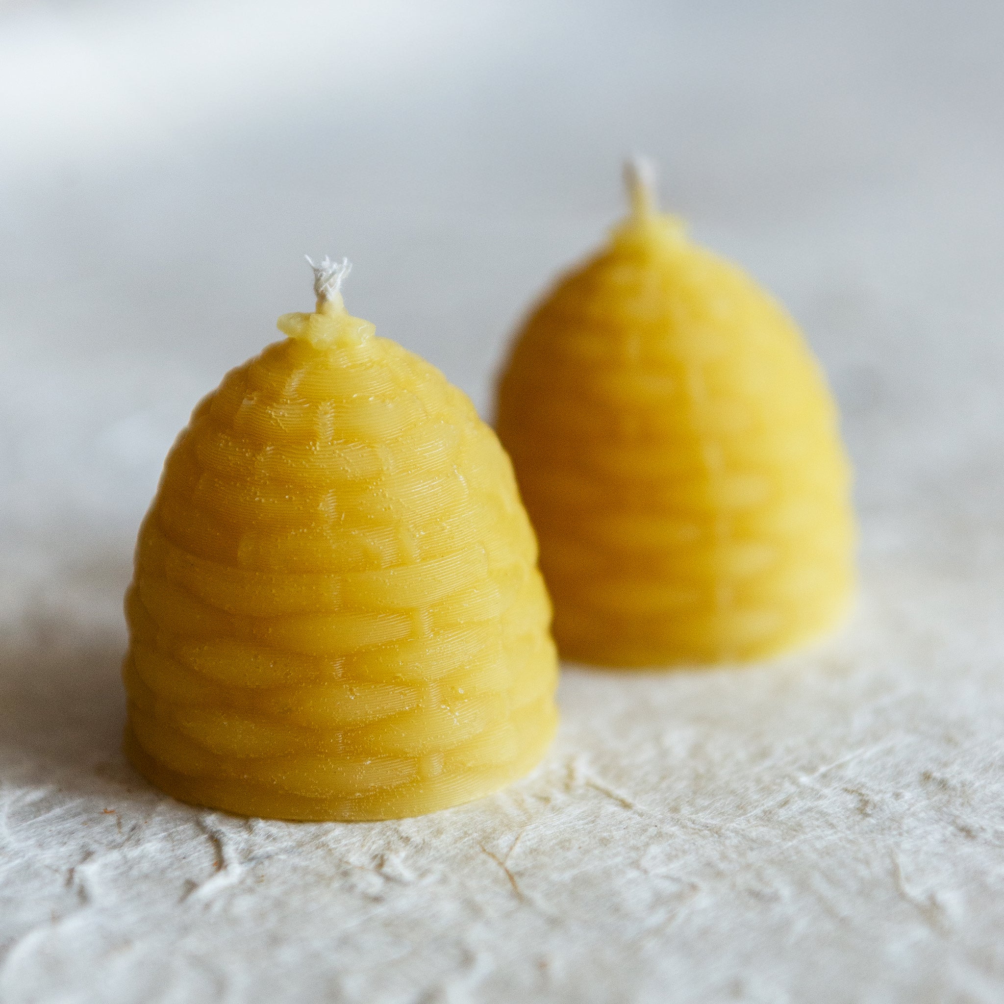 Mini Skep Pure Beeswax Candles | Set of 2/4/6