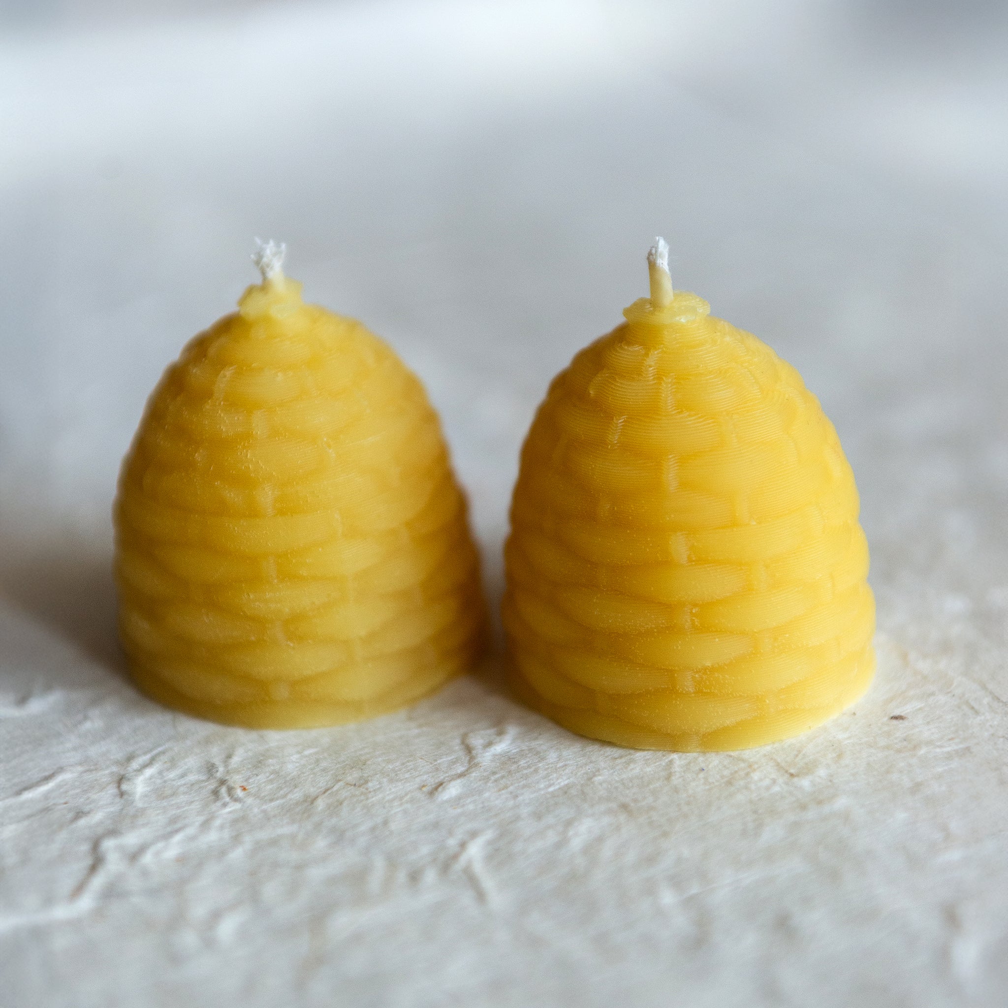 Mini Skep Pure Beeswax Candles | Set of 2/4/6